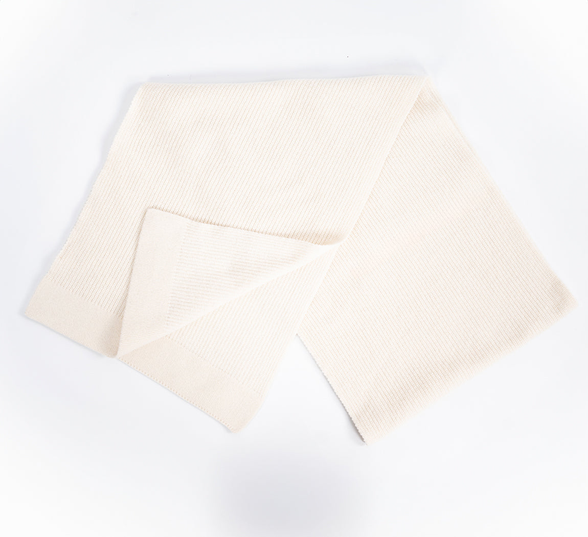 PREMIUM CASHMERE SCARF Ivoire