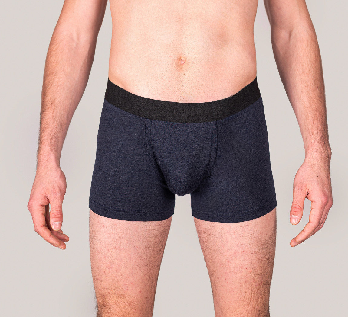 PREMIUM MERINO BOXER Bleu Chic