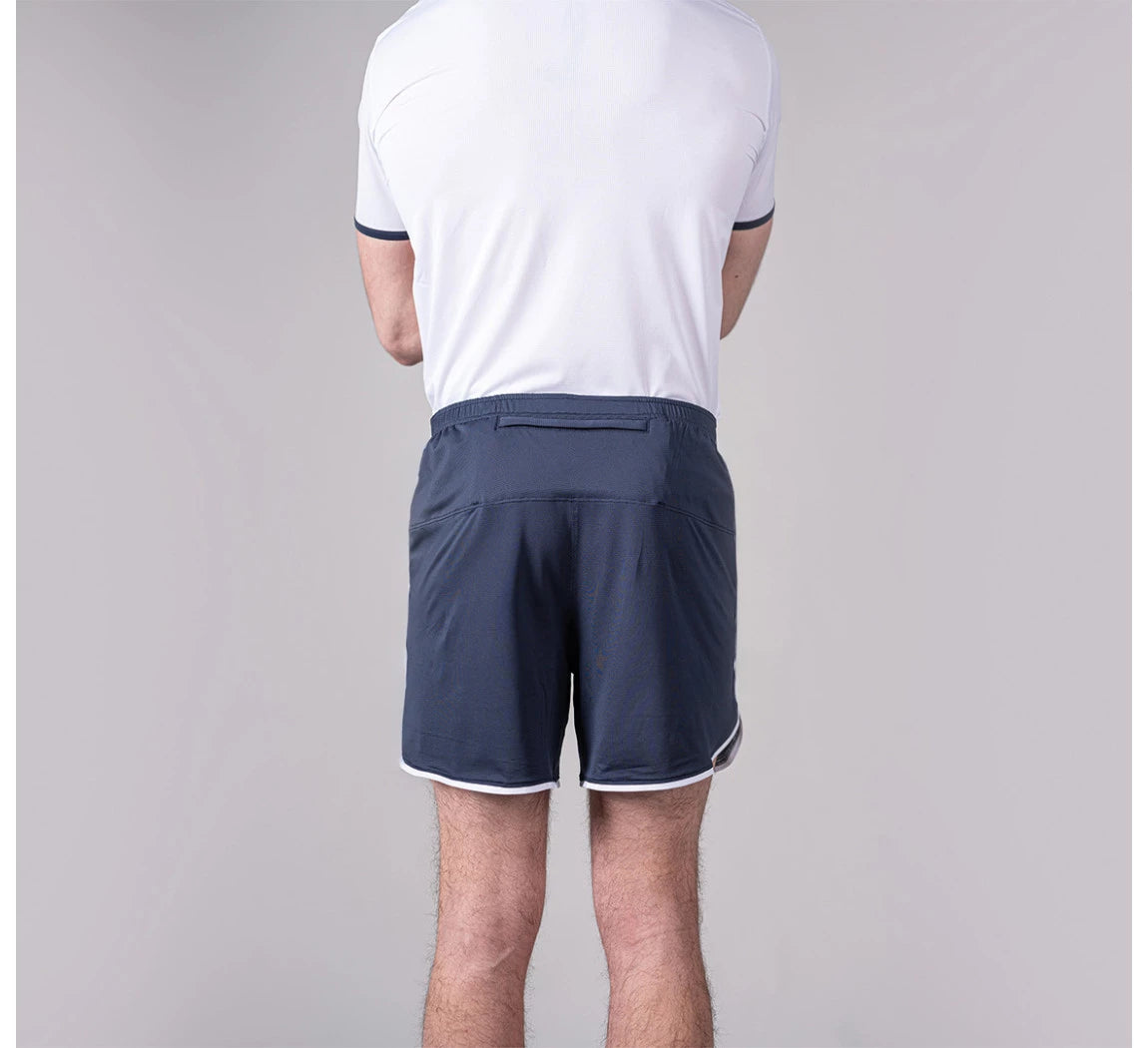 RETRO SPORT SHORT Bleu Chic