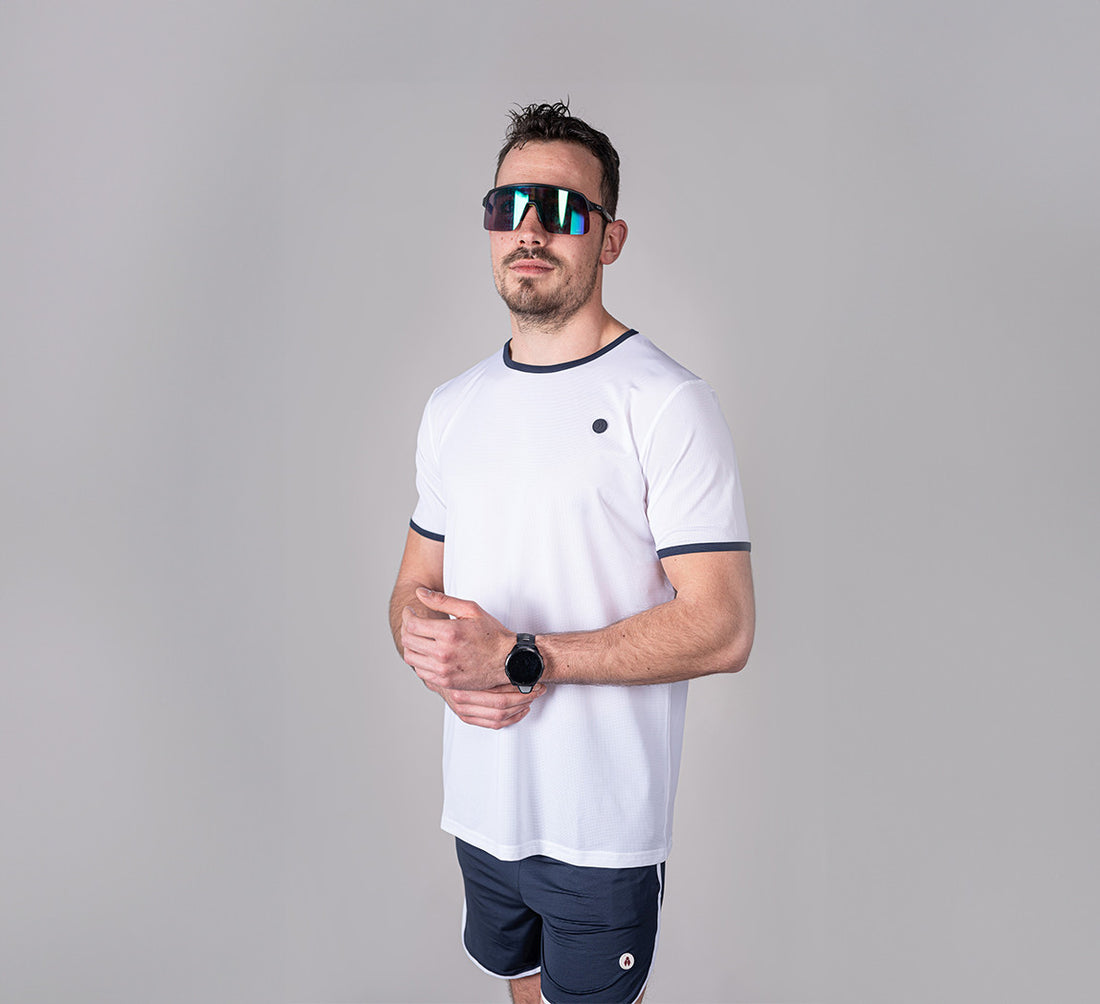 RETRO SPORT T-SHIRT Blanc