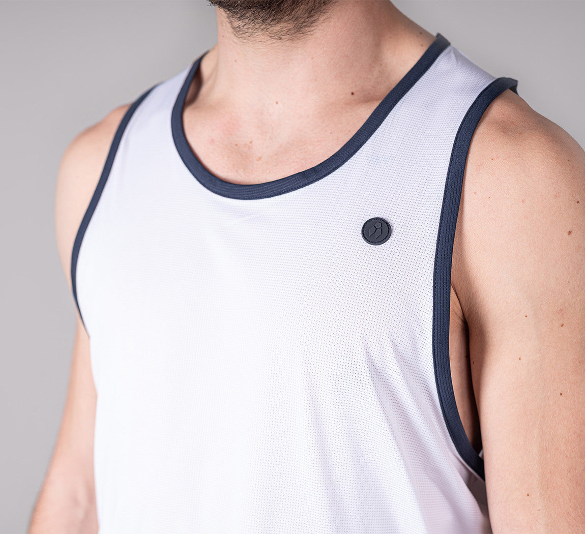 RETRO SPORT TANK Blanc