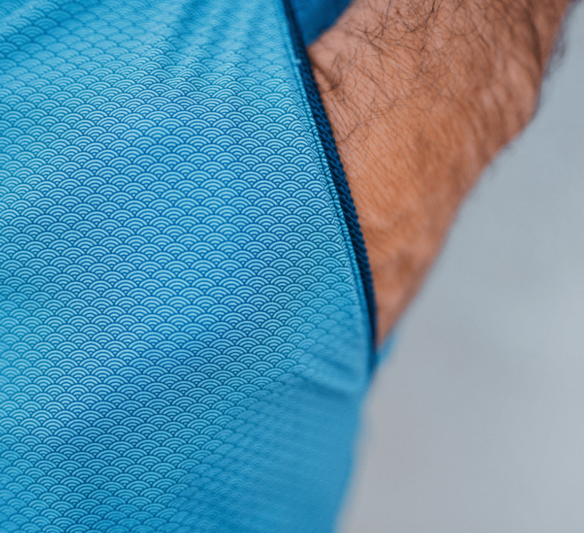 SHORT SWIMSHORT Blue Waves