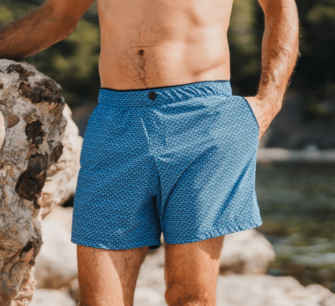 SHORT SWIMSHORT Blue Sharks