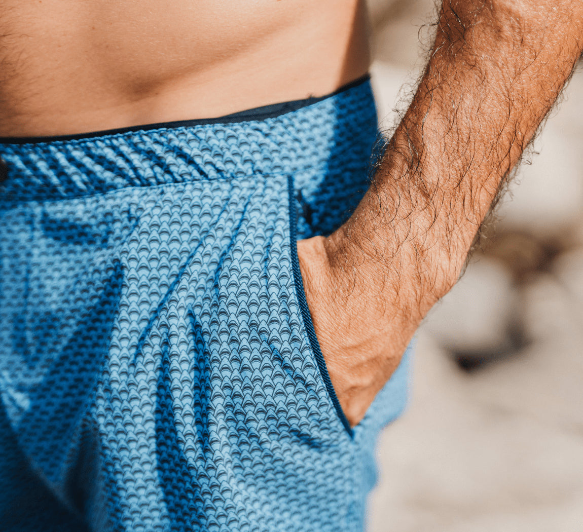 SHORT SWIMSHORT Blue Sharks