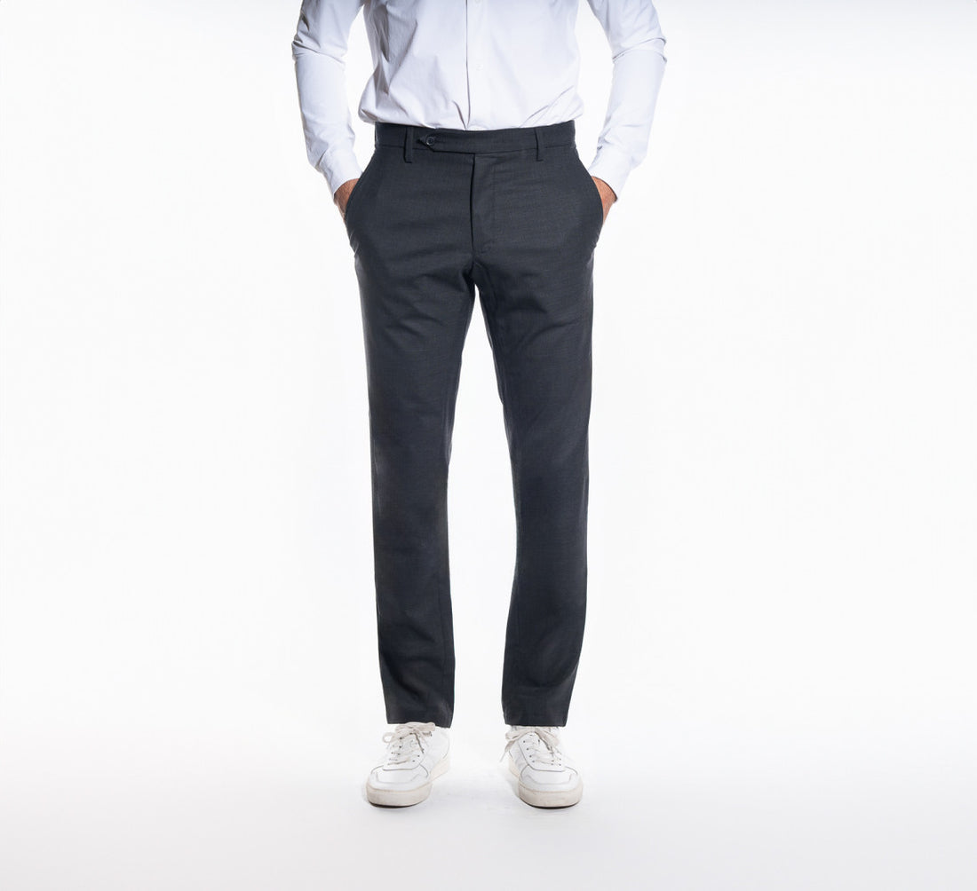 SMART MERINO PANTS Gris Anthracite