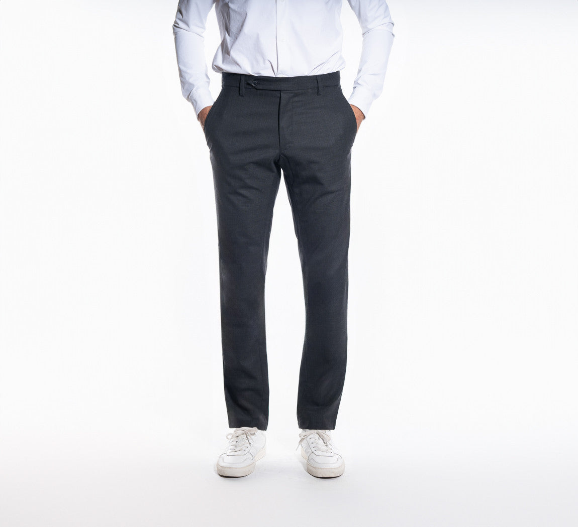 SMART MERINO PANTS Gris Anthracite
