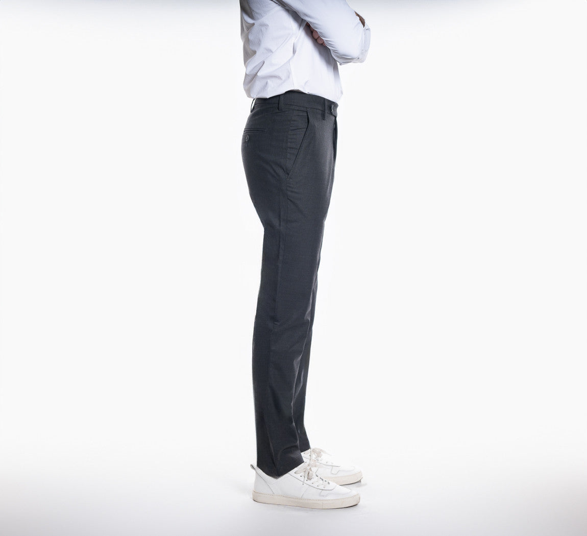 SMART MERINO PANTS Gris Anthracite