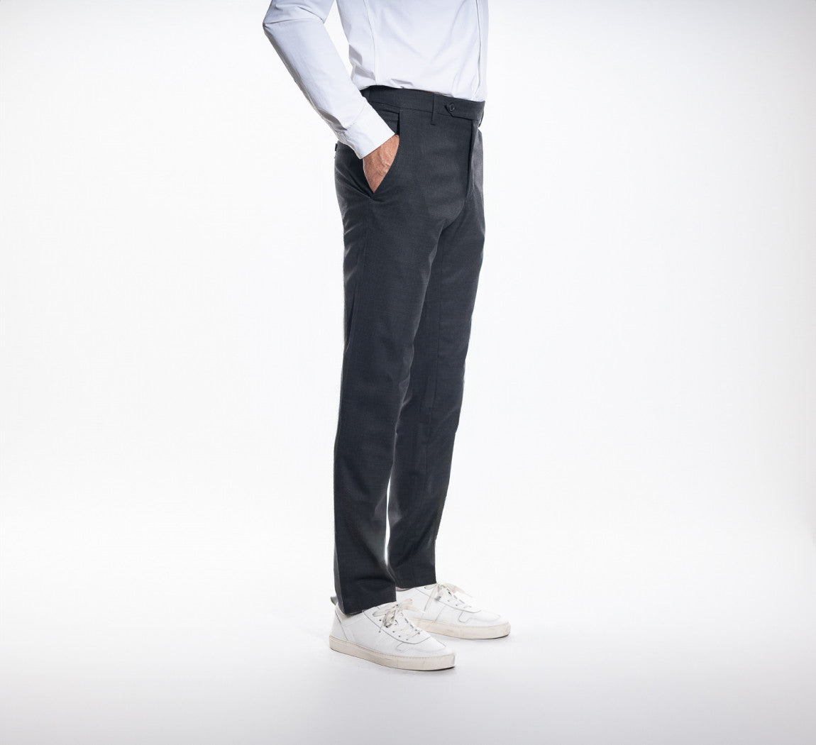 SMART MERINO PANTS Gris Anthracite