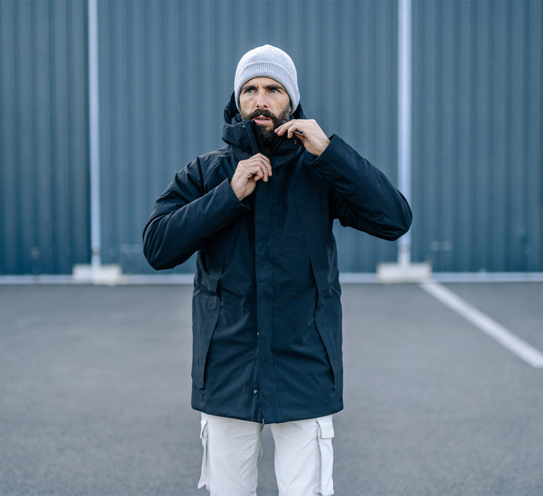 STORM PARKA Bleu Chic