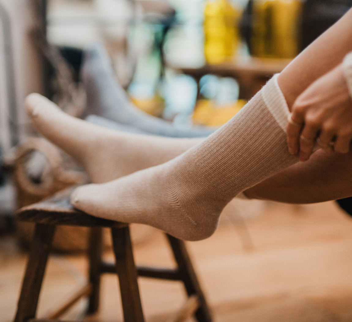 SUPERWARM MERINO SOCKS Sable