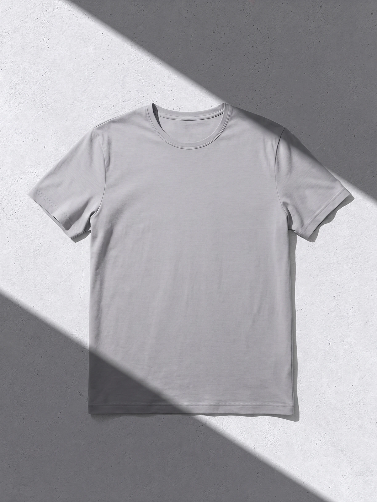 PERFORMANCE MERINO T-SHIRT gris clair