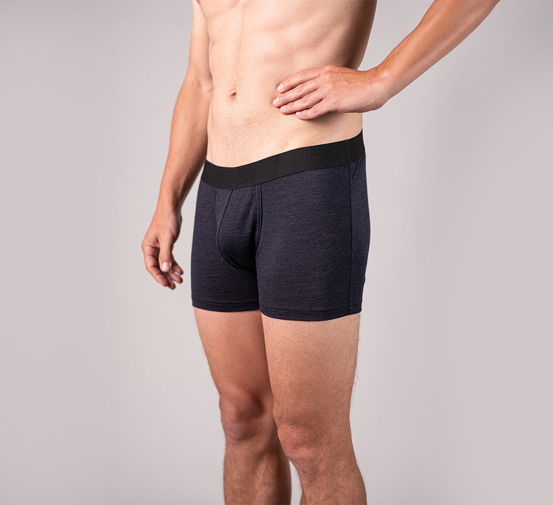 ULTIMATE MERINO BOXER Bleu Chic