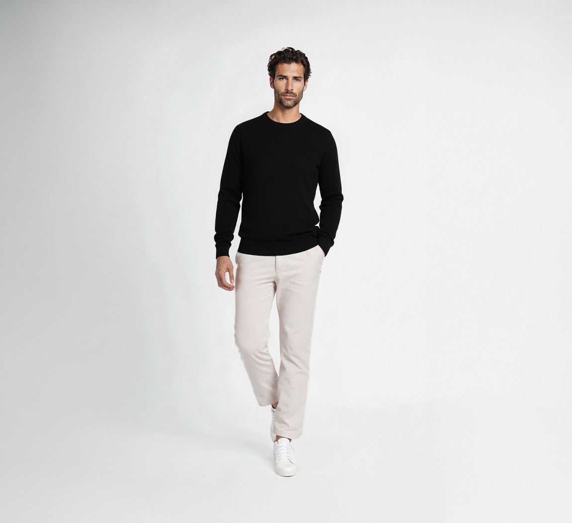 ULTRA MERINO PULLOVER Noir