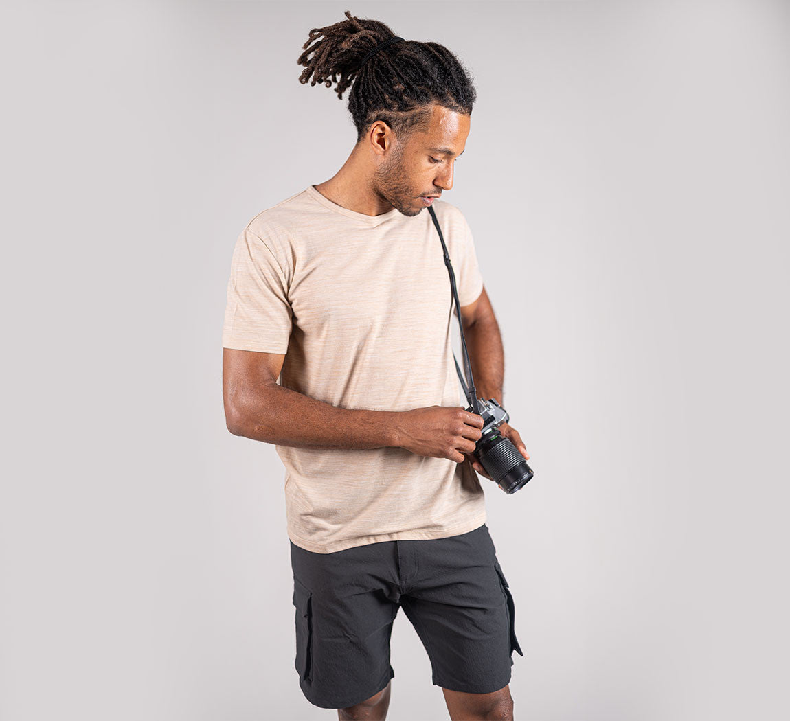 ULTRADRY MERINO T-SHIRT Sable