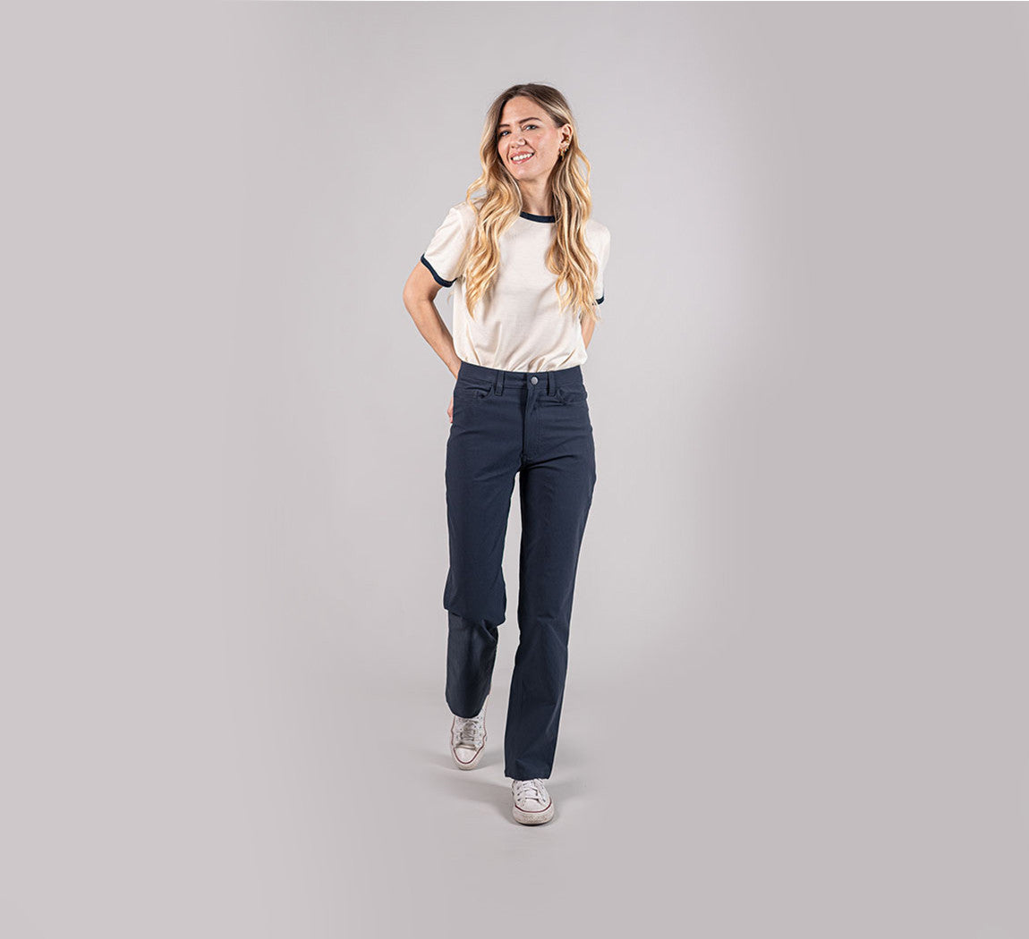 WOMAN EVERYDAY JEANS Bleu Gris