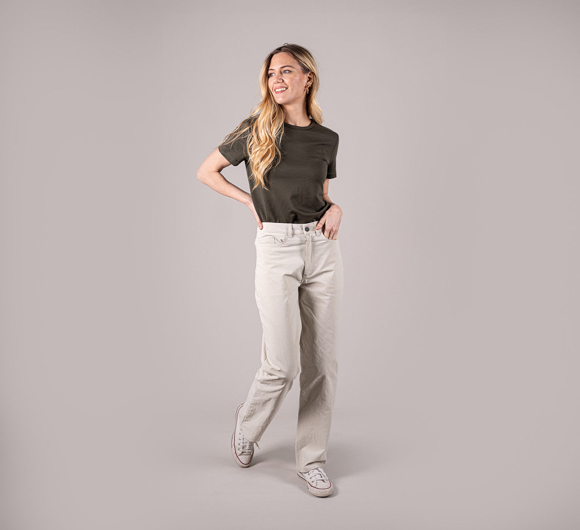 WOMAN EVERYDAY JEANS Mastic