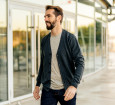 MERINO TENCEL CARDIGAN