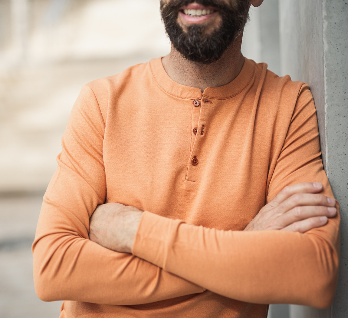 EVOLUTION MERINO HENLEY
