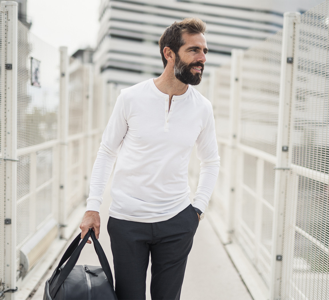 EVOLUTION MERINO HENLEY