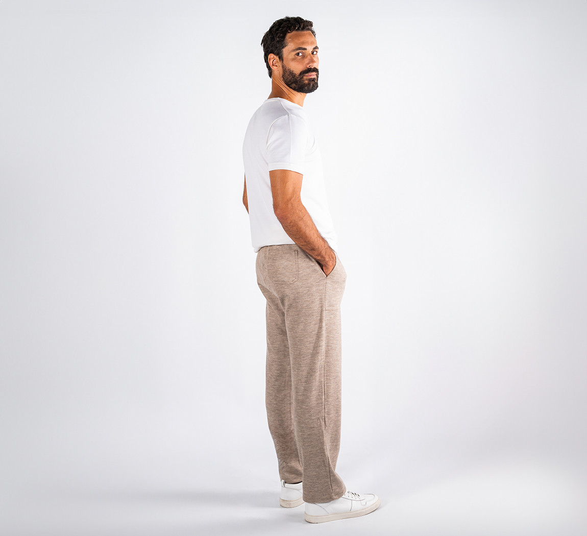 Milano Jogger Pantalon de jogging homme en tencel et coton extra slim fit