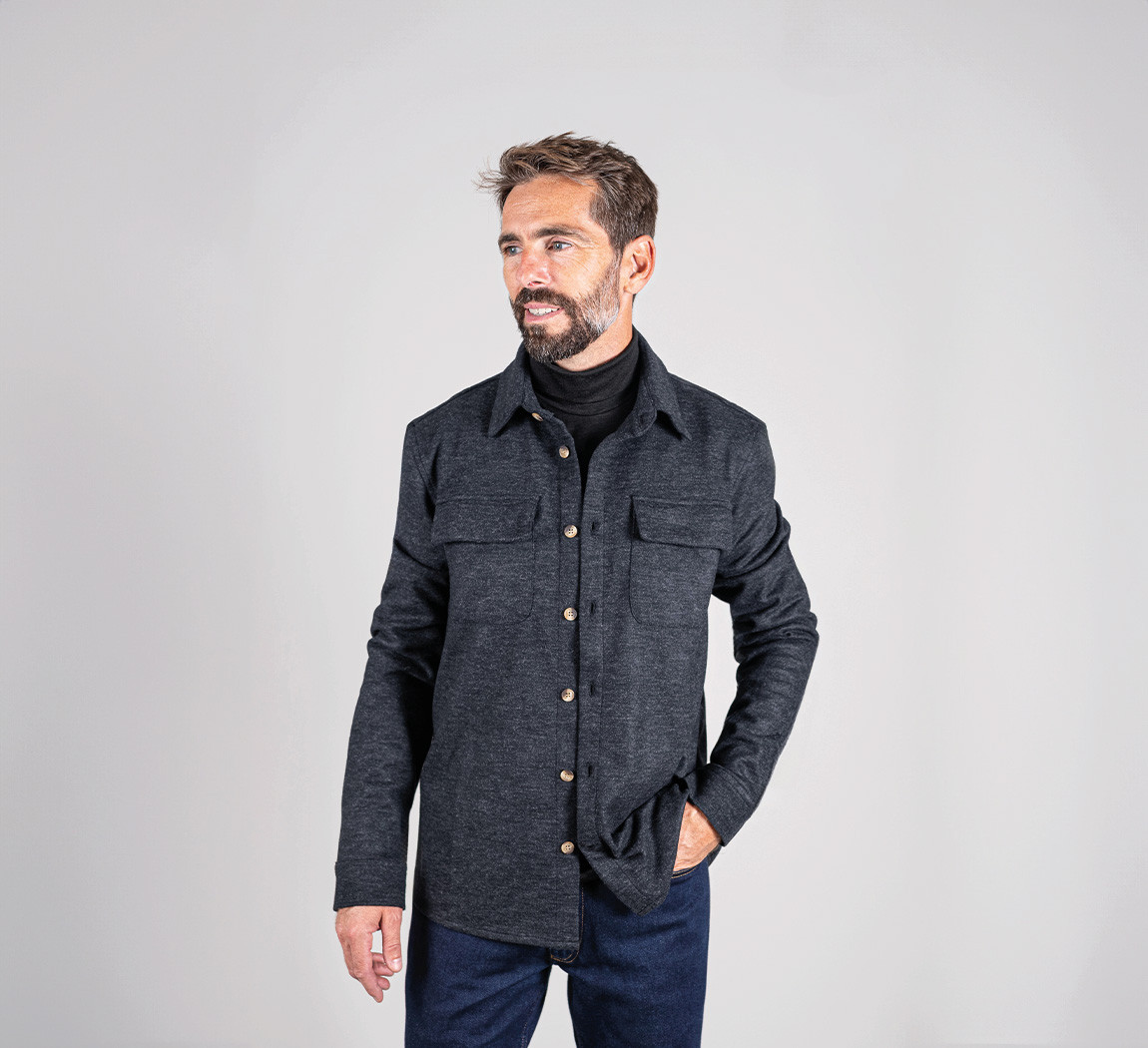 MERINO OVERSHIRT