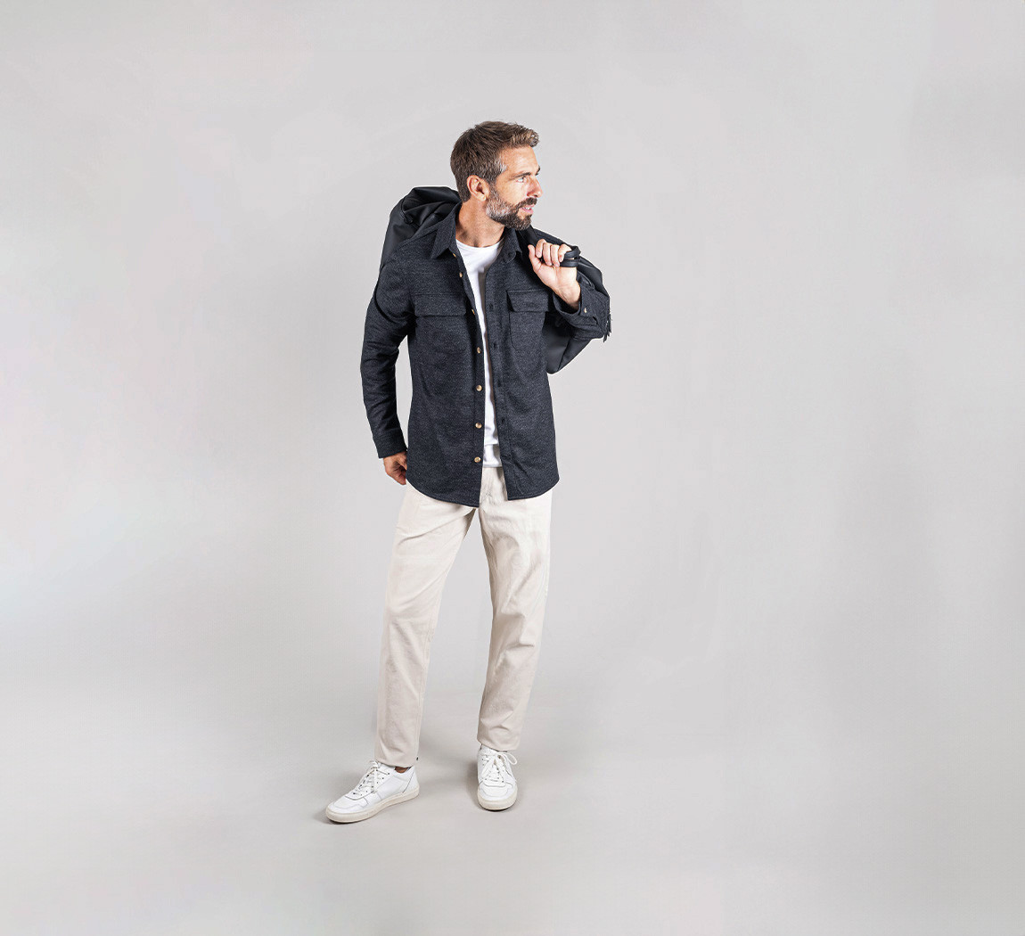 MERINO OVERSHIRT