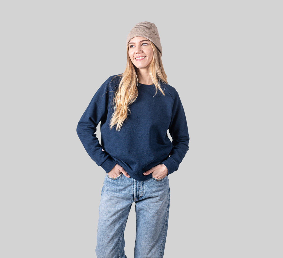 ESSENTIAL MERINO WOMAN SWEATSHIRT