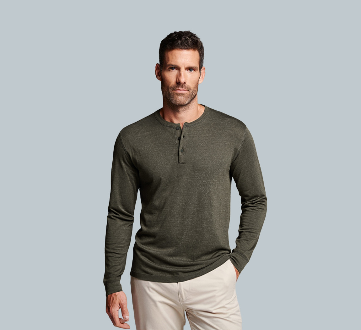 PERFORMANCE MERINO LONG SLEEVES HENLEY