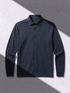 MERINO JERSEY SHIRT bleu chic 
