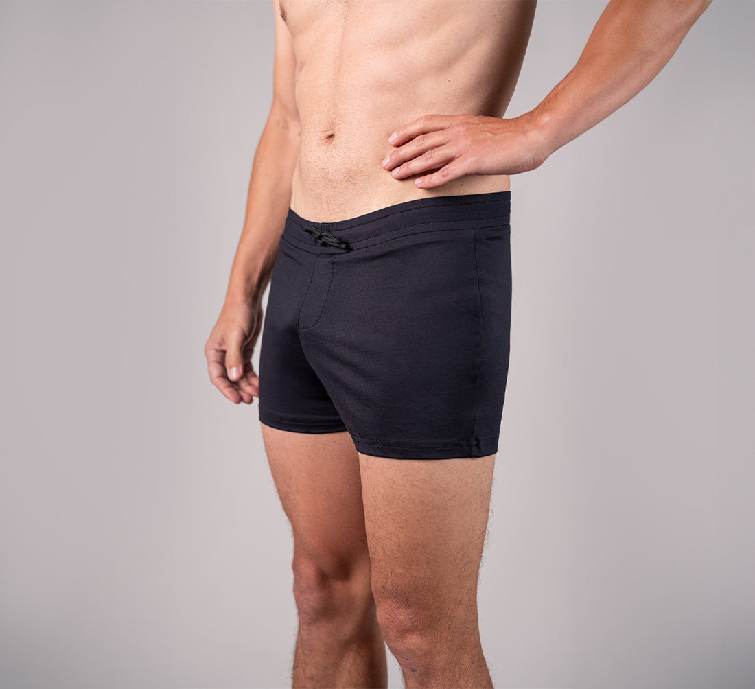 2-IN-1 SWIM BOXER Noir 