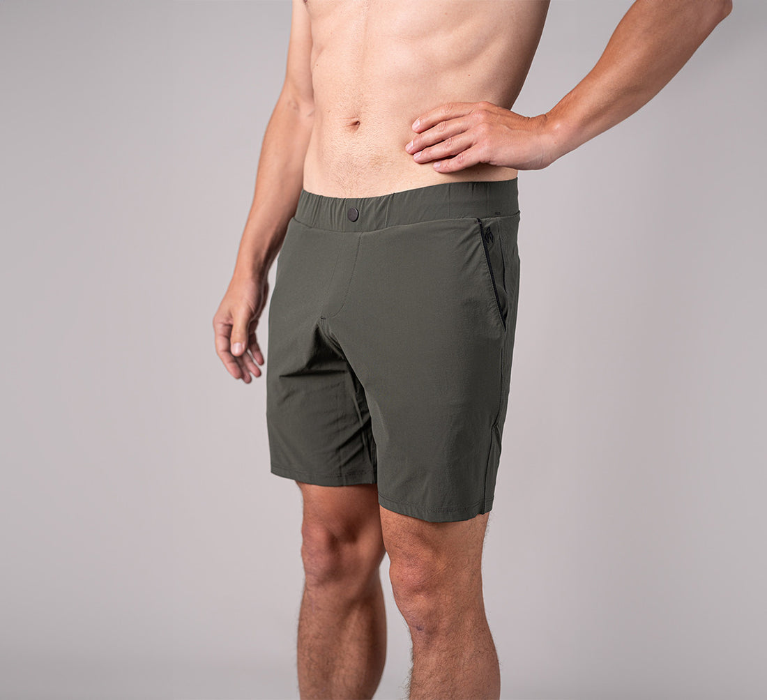 2-IN-1 SWIMSHORT Kaki 