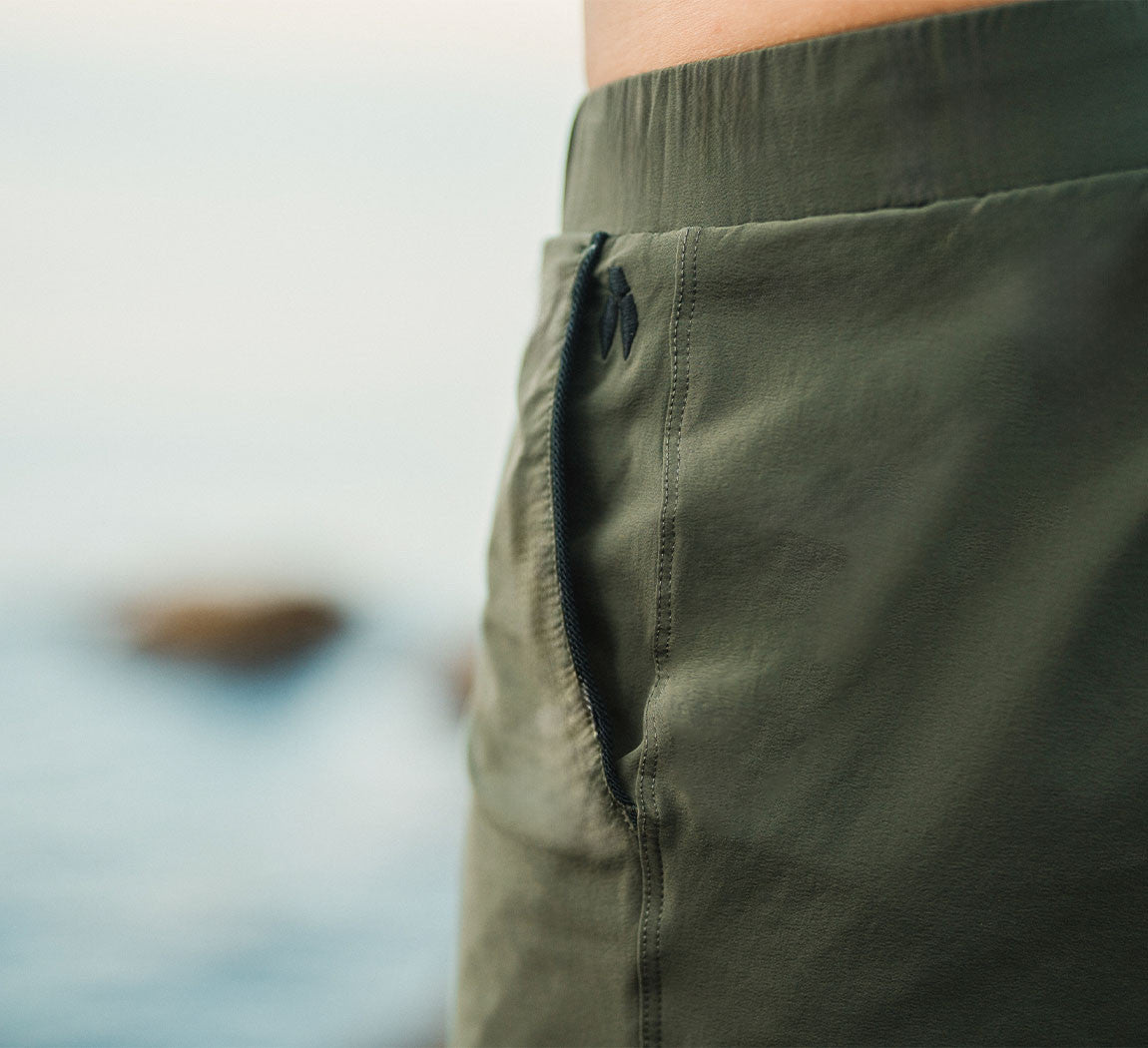 2-IN-1 SWIMSHORT Kaki 