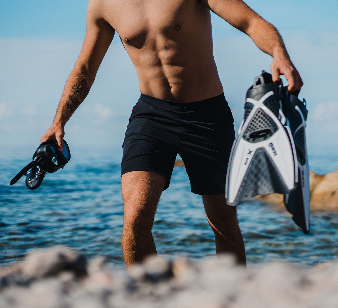 2-IN-1 SWIMSHORT Noir 