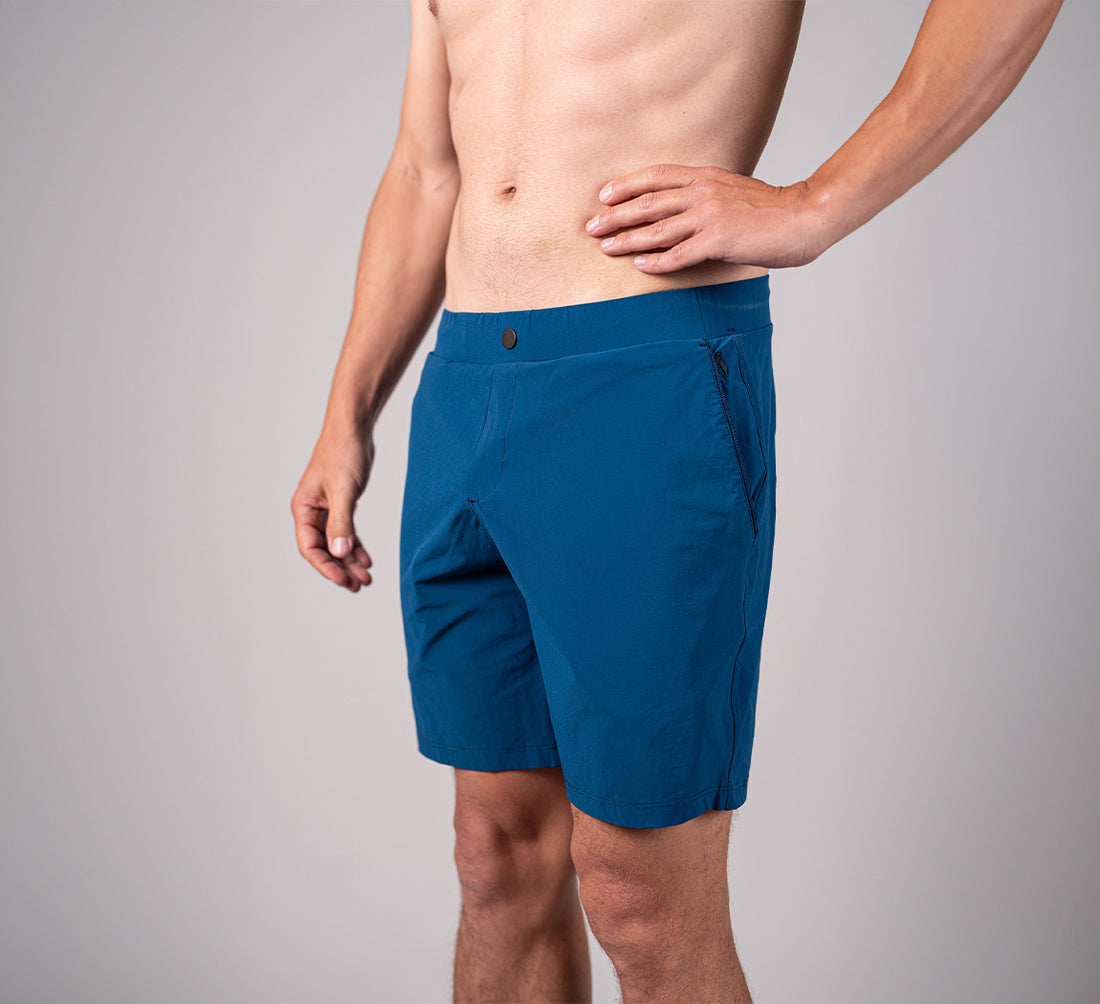 2-IN-1 SWIMSHORT Bleu Canard 