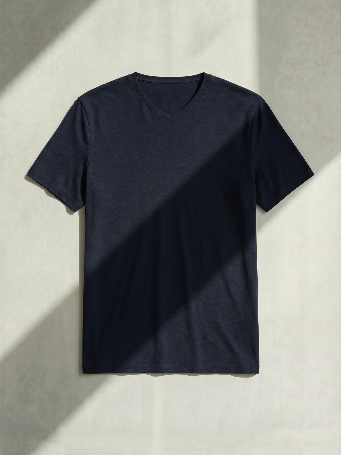 PERFORMANCE MERINO V-NECK Bleu Chic 