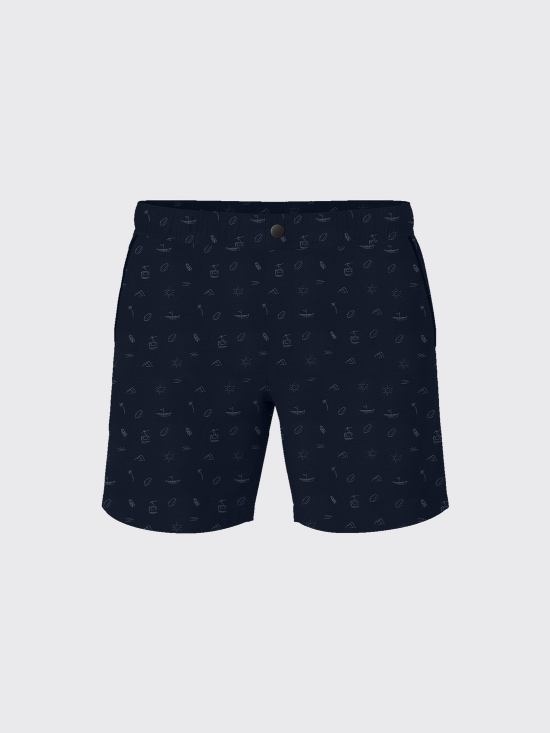 ANNIVERSARY 2-IN-1 SWIMSHORT Bleu Chic