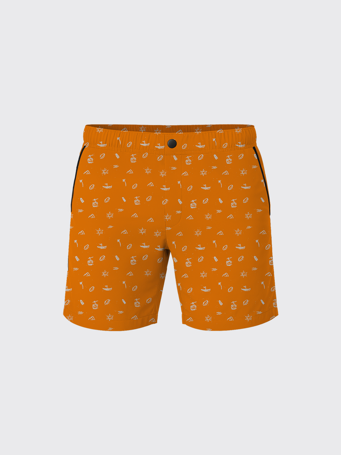 ANNIVERSARY 2-IN-1 SWIMSHORT Orange Tonic 