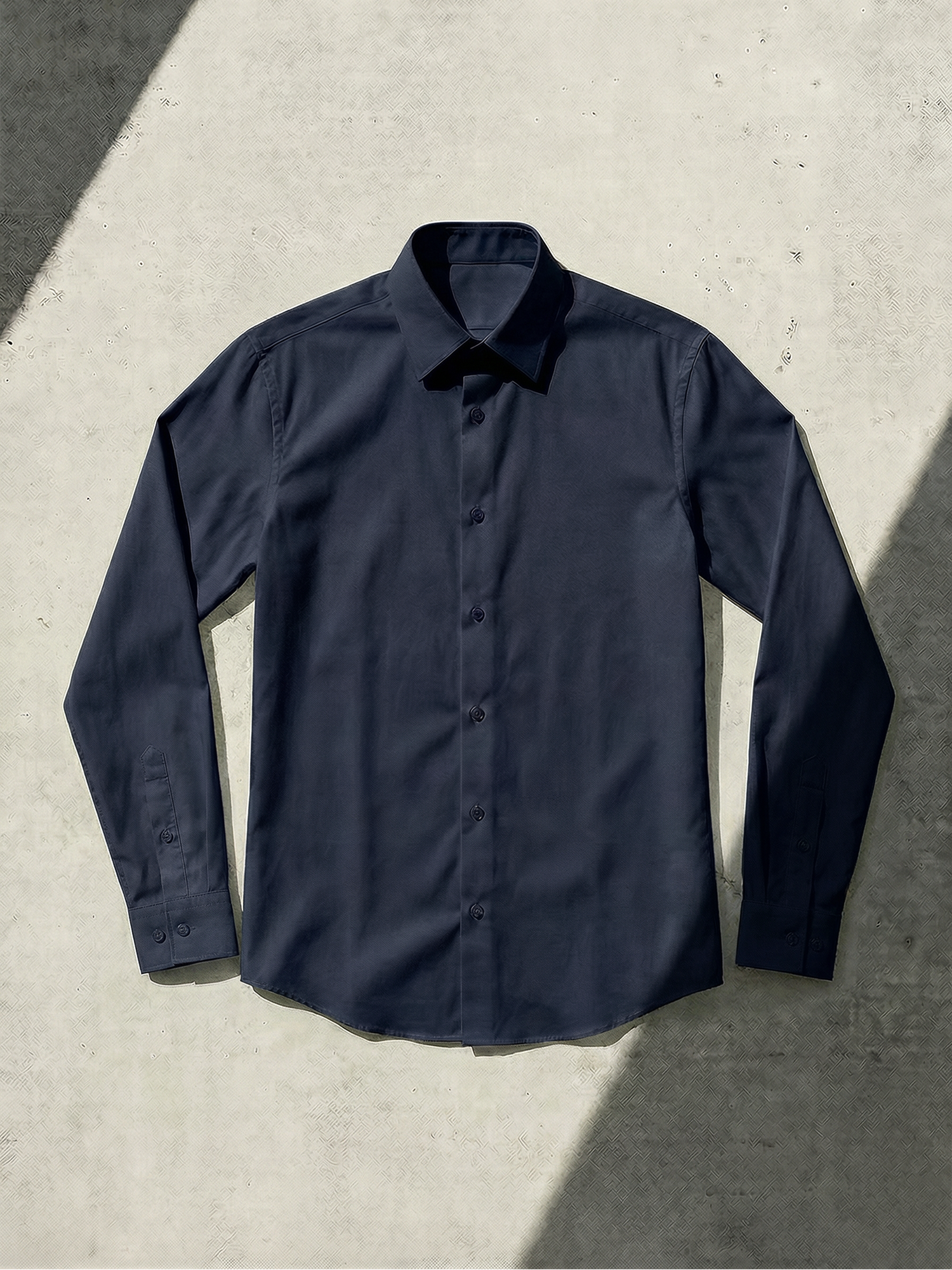 ACTIVE STRETCH SHIRT Bleu chic 