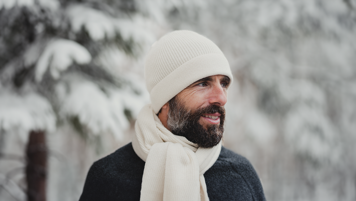 PREMIUM CASHMERE BEANIE Ivoire 