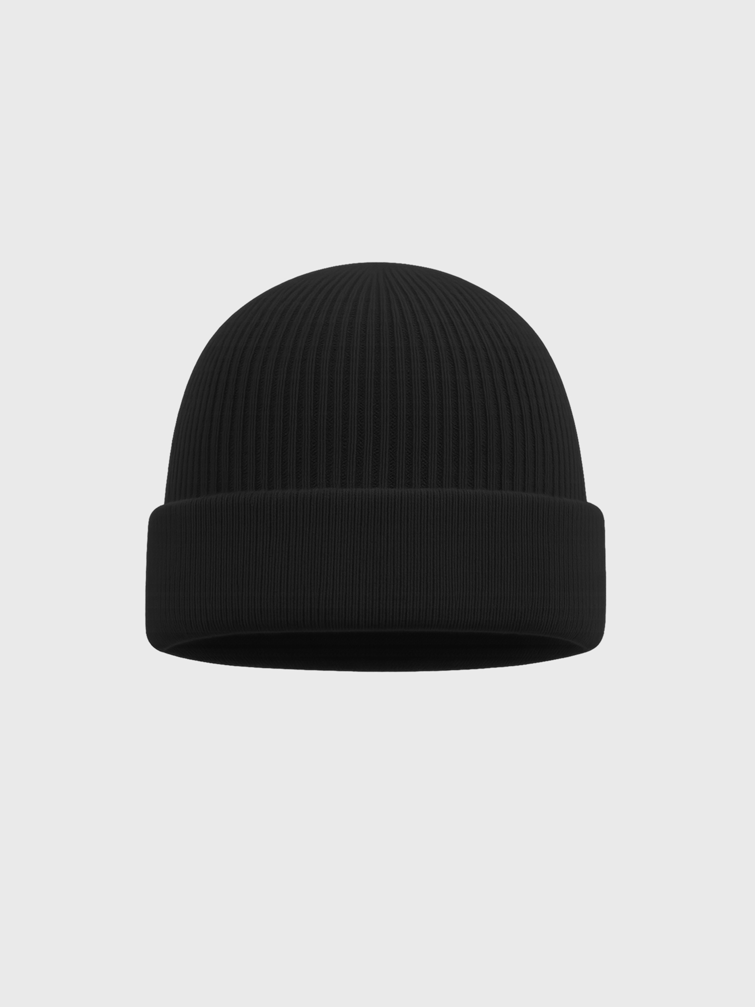 PREMIUM CASHMERE BEANIE Gris Anthracite 