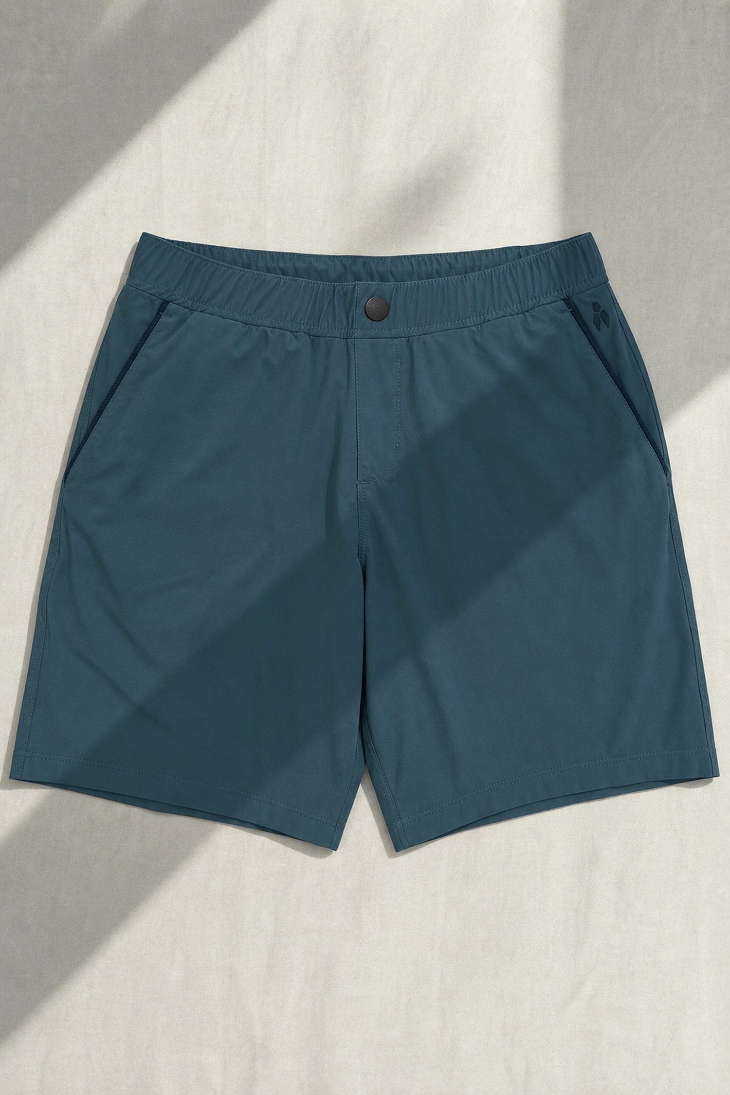 2-IN-1 SWIMSHORT Bleu Gris 