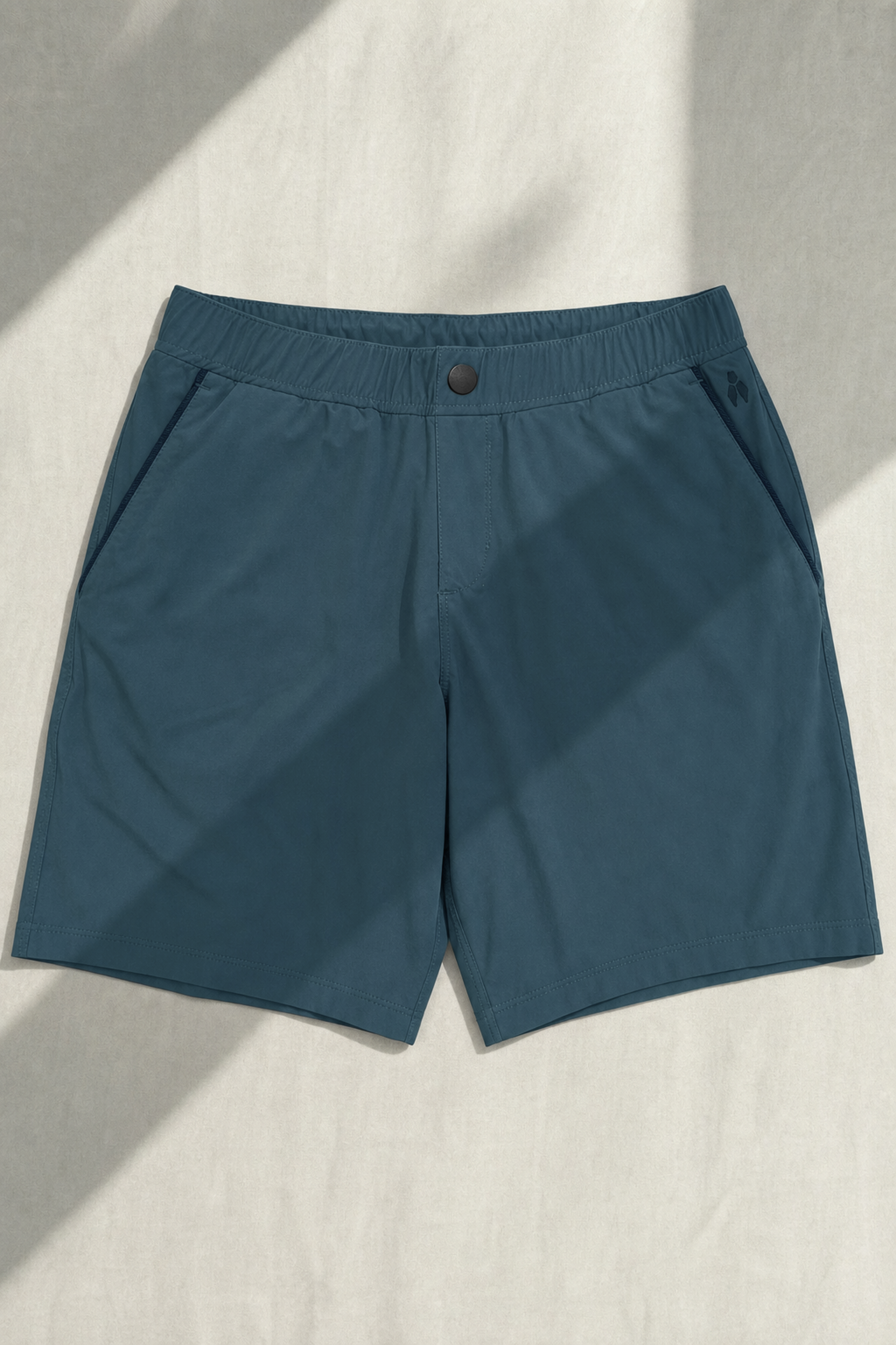 2-IN-1 SWIMSHORT Bleu Gris 