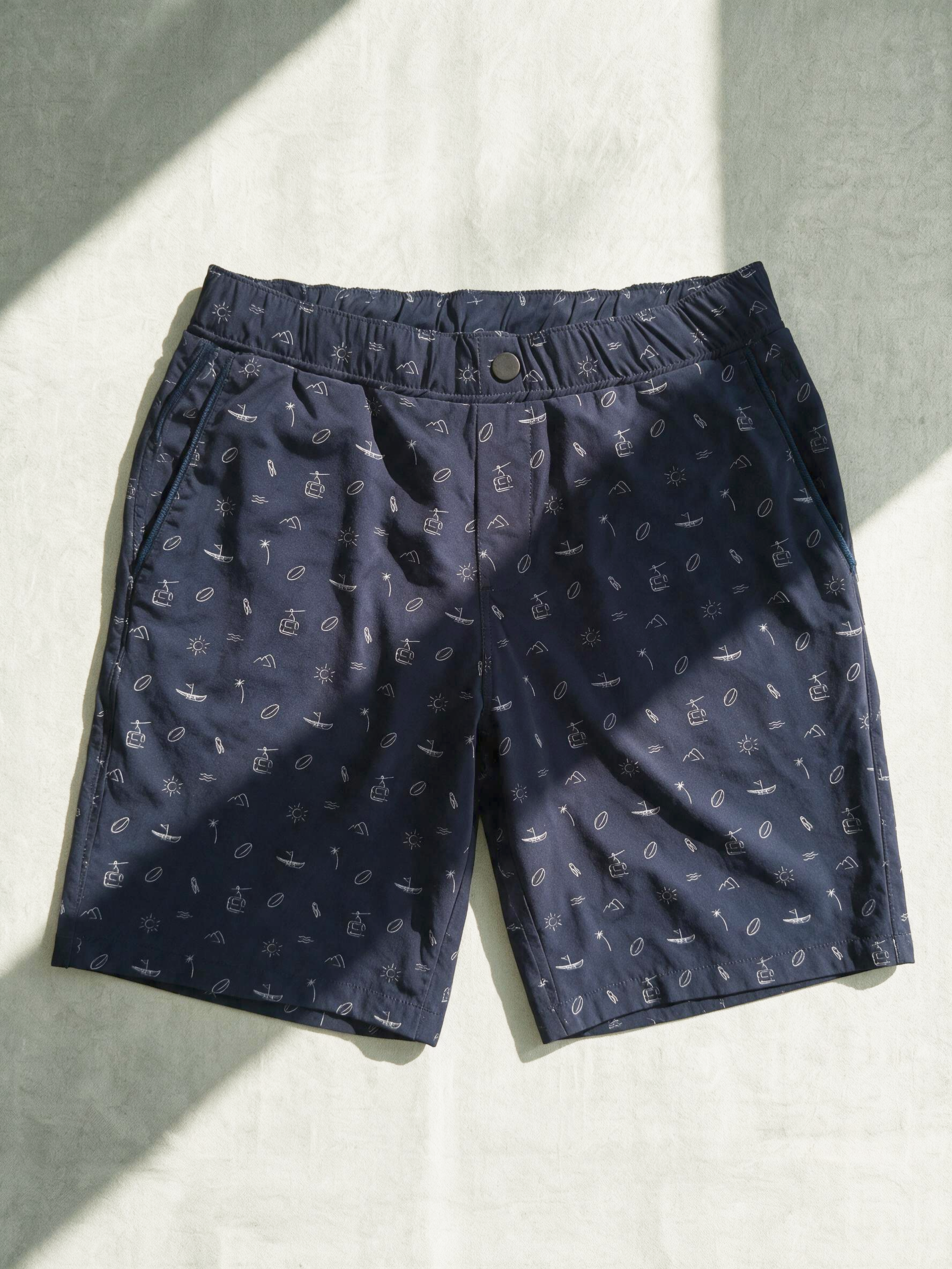 ANNIVERSARY 2-IN-1 SWIMSHORT Bleu Chic 