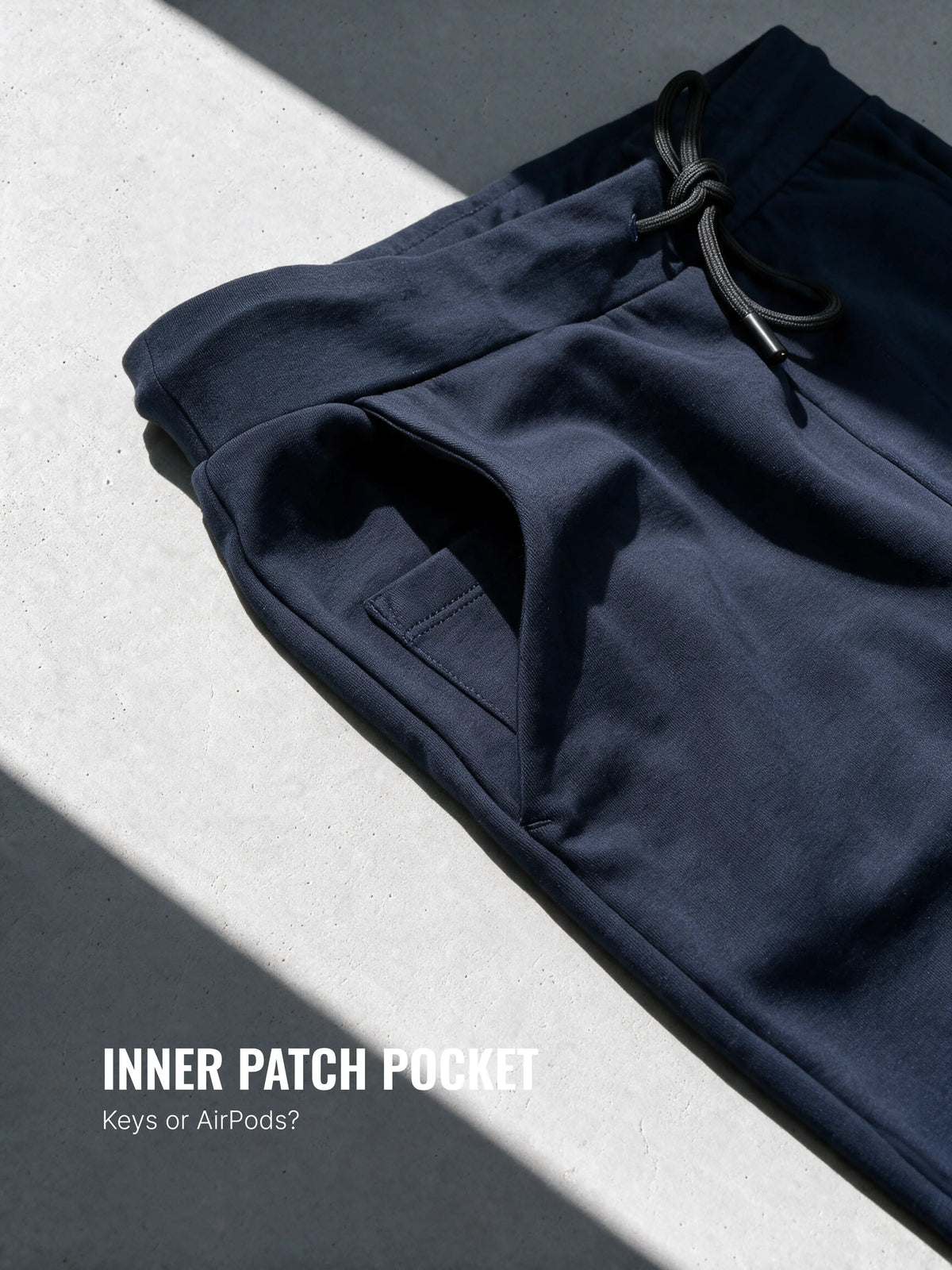360 MERINO JOGGERS Bleu chic  