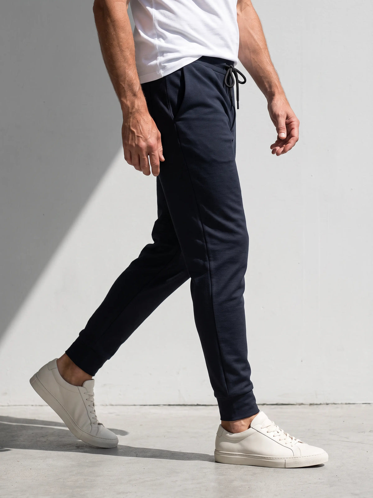 360 MERINO JOGGERS Bleu chic  