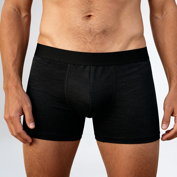 PERFORMANCE MERINO BOXER Noir 