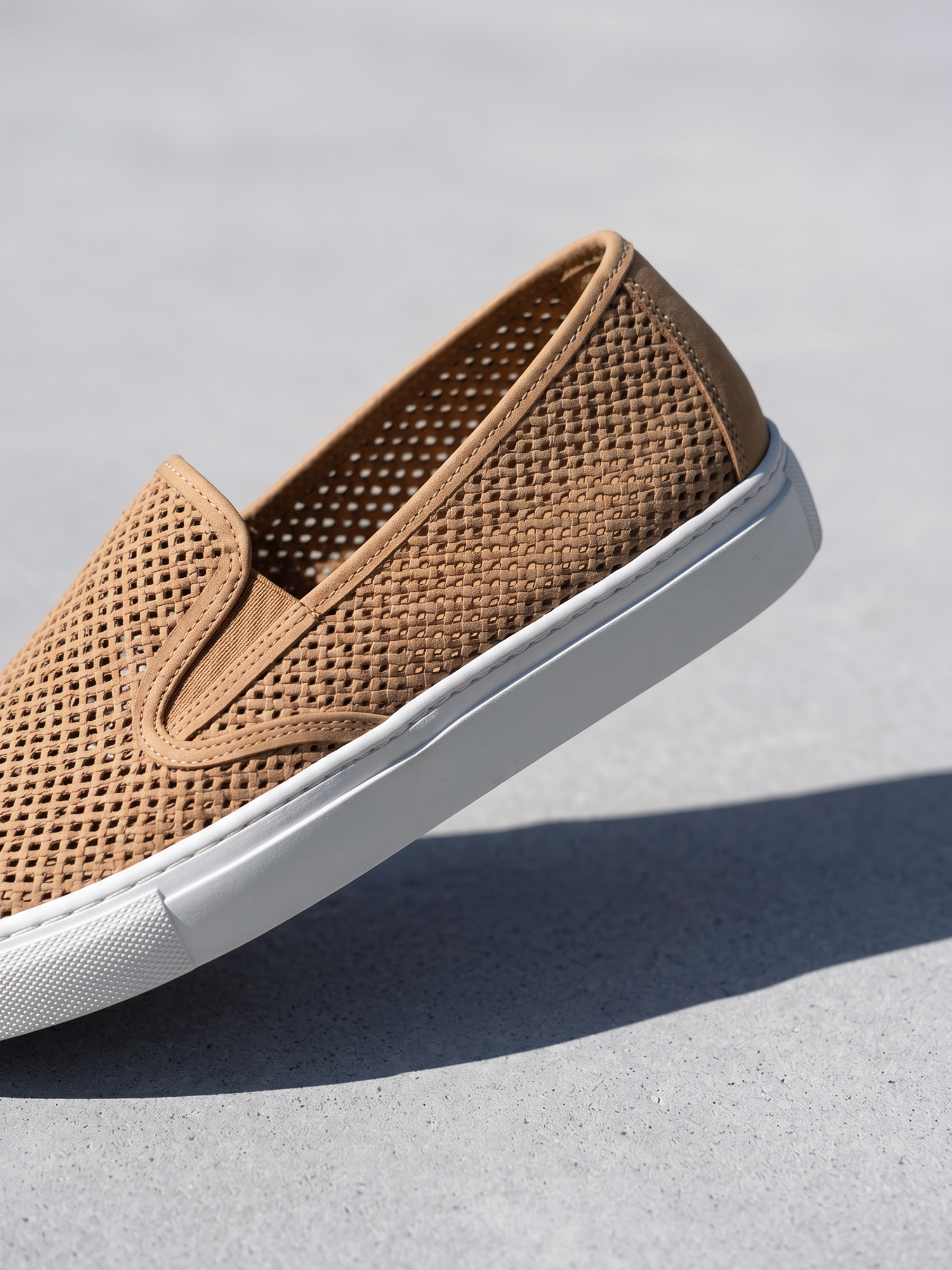 RIVIERA SLIP ONS Camel 