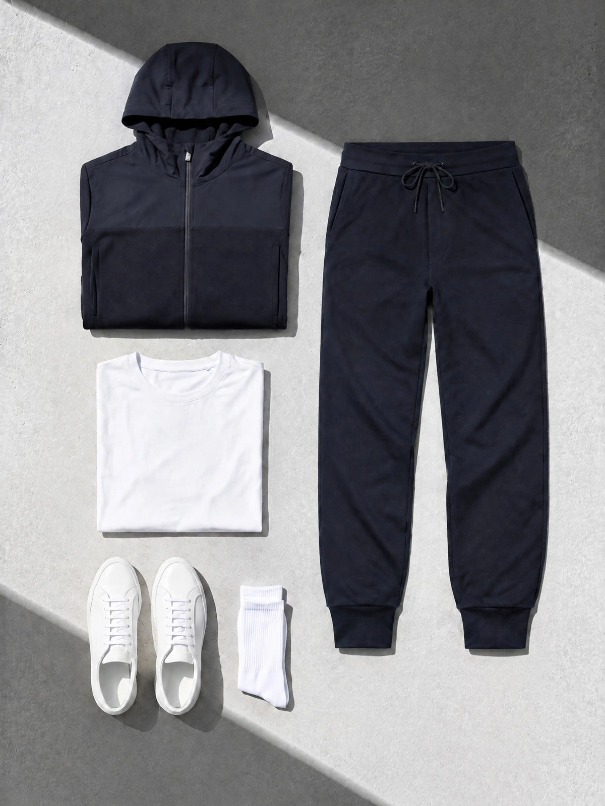 360 MERINO JOGGERS Bleu chic  