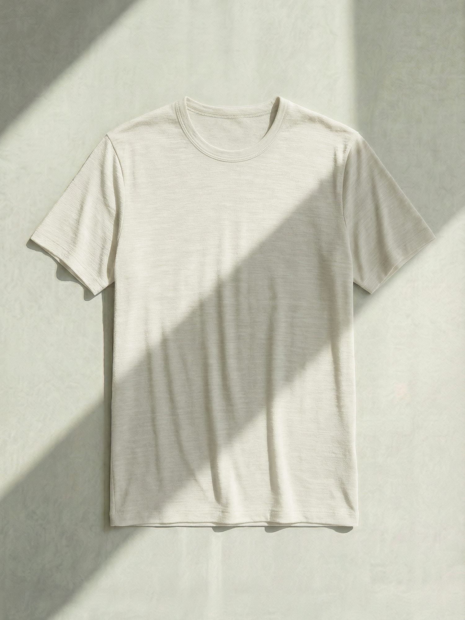 PERFORMANCE MERINO T-SHIRT Ivoire 