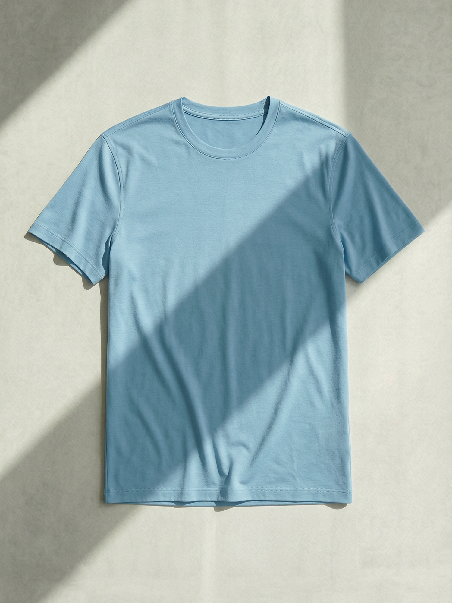 ACTION MERINO T-SHIRT Bleu Ciel 